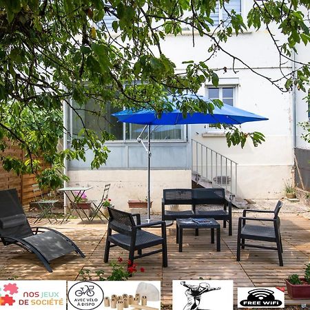 Le Coquet Chez Maguy Maison De Ville Avec Jardin 브장송 외부 사진